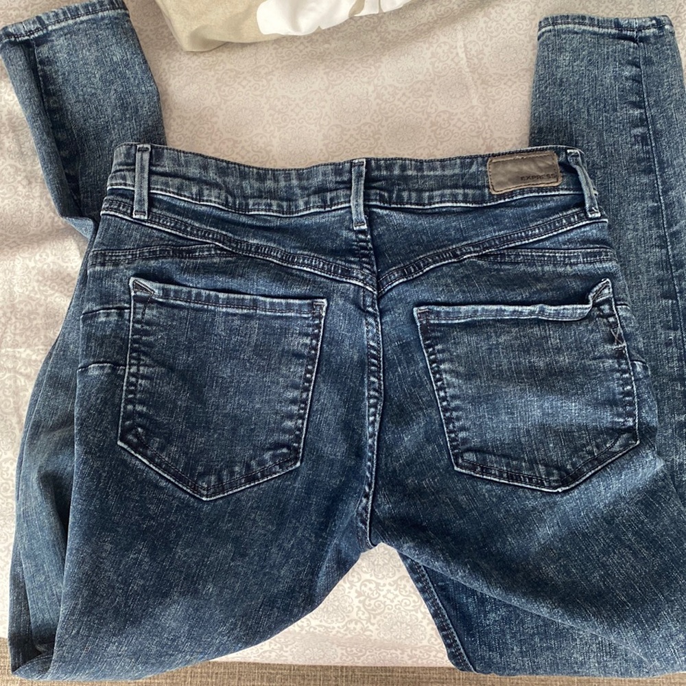 Express mid rise jeans